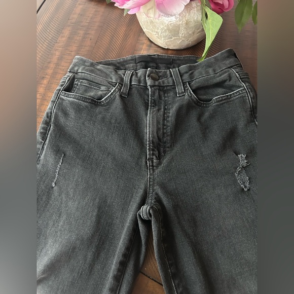 Distressed High Rise Curvy Bootcut - Picture 2 of 5